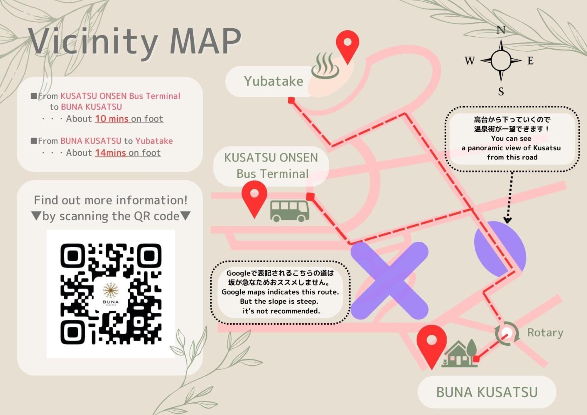 Buna Kusatsu Onsen Inn Eksteriør bilde