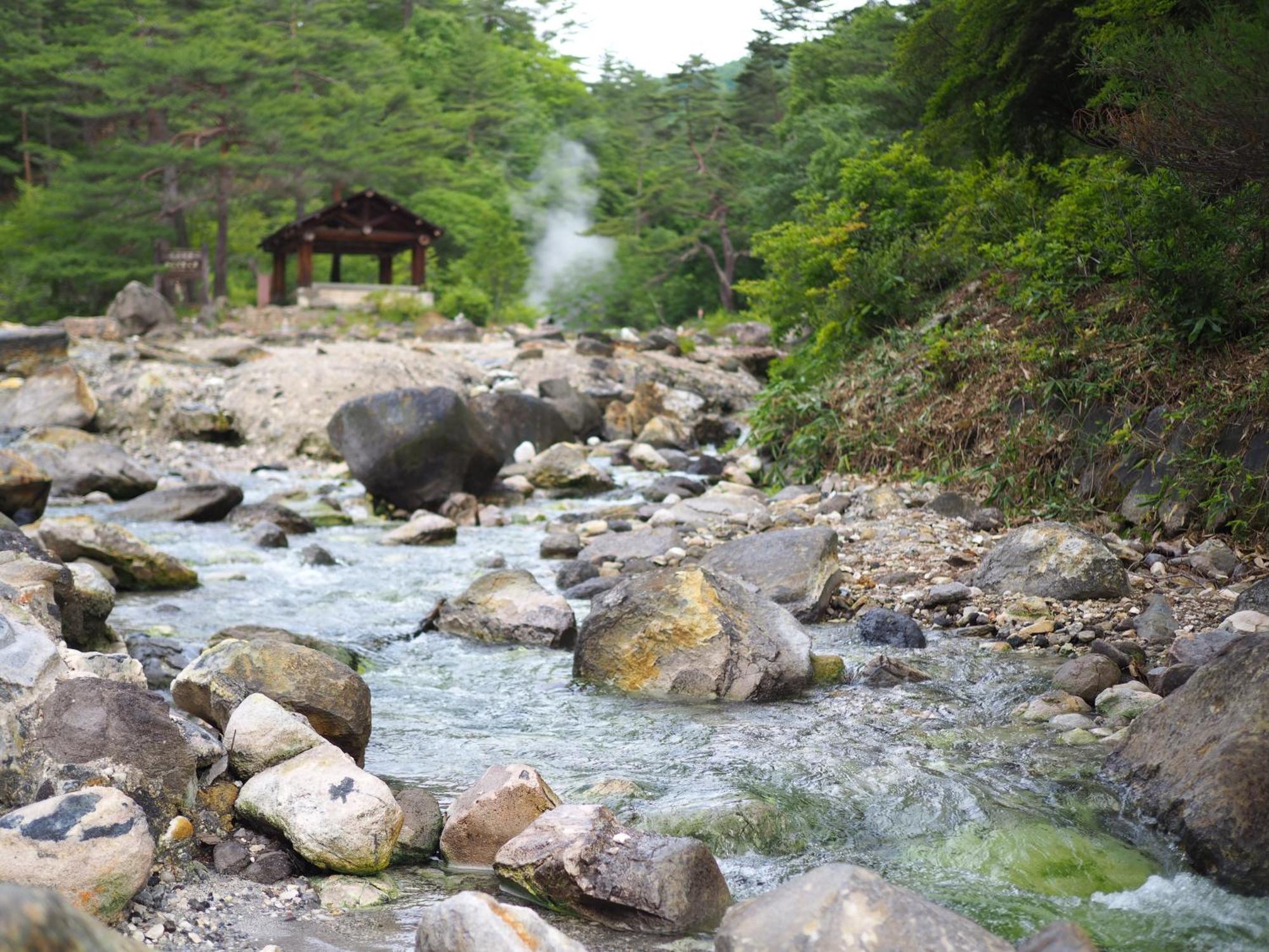 Buna Kusatsu Onsen Inn Eksteriør bilde